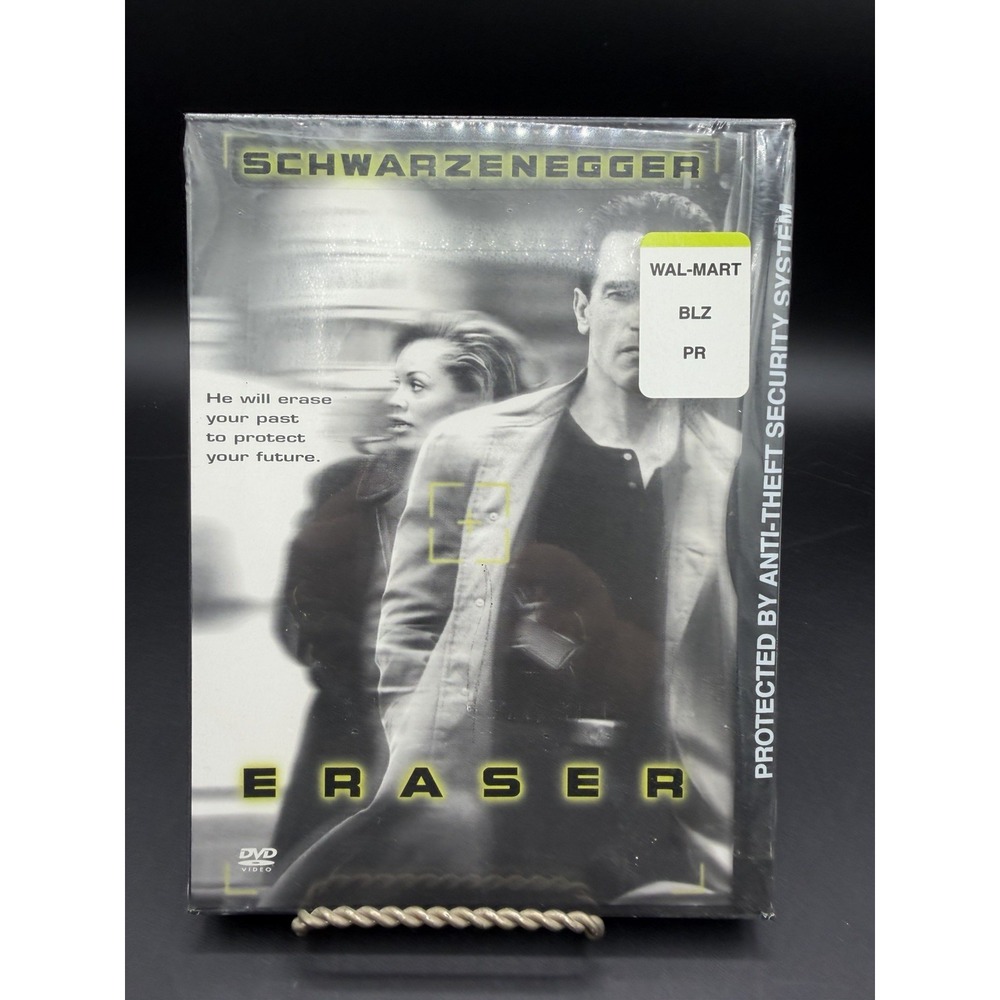 💥 Eraser DVD 1996 🔫 Brand New & Sealed - Arnold Schwarzenegger Action Thriller